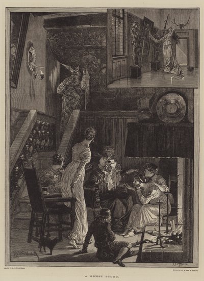 A Ghost Story by Richard Caton Woodville junior